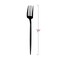 Solid Black Moderno Disposable Plastic Dessert Forks (480 Forks)